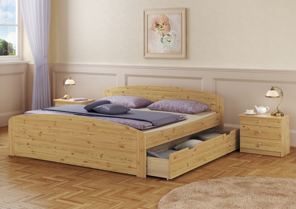 60 50 18 M 620 60 50 18 M Bett Kiefer massiv 180x200